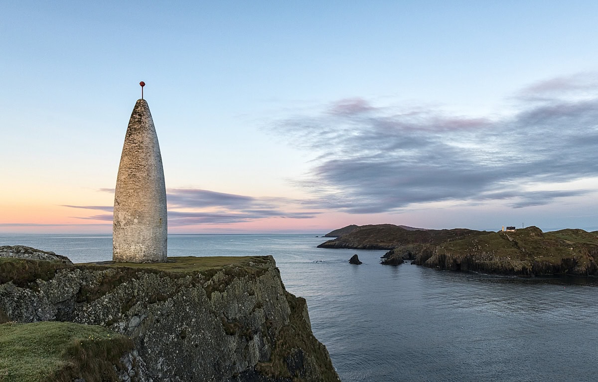 Baltimore Beacon in County Cork, Ireland