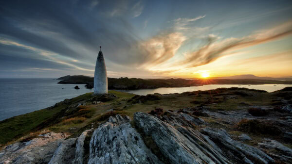 Baltimore Beacon Sonnenuntergang