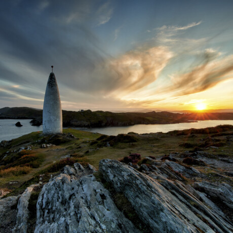 Baltimore Beacon Sonnenuntergang