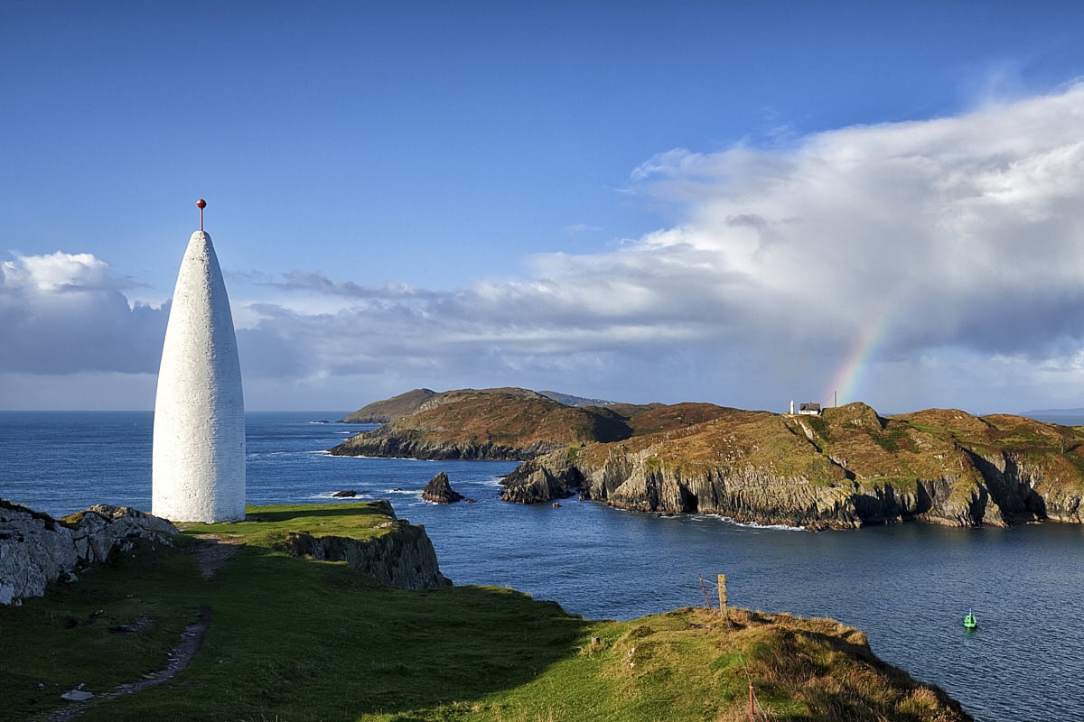 Baltimore Beacon in County Cork, Ireland