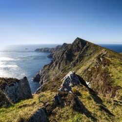 Achill Head on Achill Island in County Mayo, Ireland