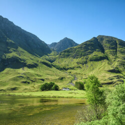 Achnambeithach Cottage in Glen Coe, Inverness-shire, Scotland