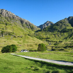 Achnambeithach Cottage in Glen Coe, Inverness-shire, Scotland