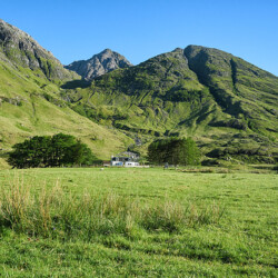 Achnambeithach Cottage in Glen Coe, Inverness-shire, Scotland