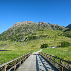 Achnambeithach Cottage in Glen Coe, Inverness-shire, Scotland
