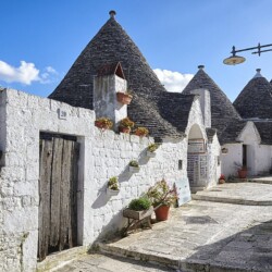 Trullos in Alberobello, Puglia, Italy Alberobello