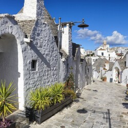 Trullos in Alberobello, Puglia, Italy Alberobello