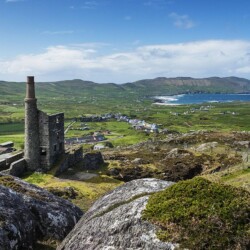 Allihies Copper Mine on the Beara Peninsula, Co. Cork, Ireland