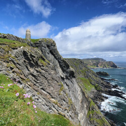 American Monument at the Mull of Oa, Oa Peninsula, Isle of Islay, Inner Hebrides, Argyll, Scotland