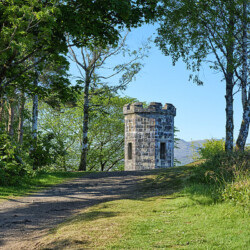 Apothecary’s Tower at the Lump in Portree, Isle of Skye, Scotland