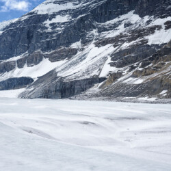 Athabasca Glacier at Columbia Icefield, Icefields Parkway in Jasper National Park, Rocky Mountains, Alberta, Canada