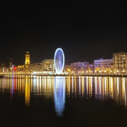 Bari, Puglia, Italy Bari at night