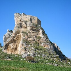 Castello Mussomeli in Sicily, Italy Castello Mussomeli