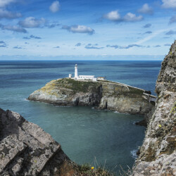 Elin's Tower, Holy Island, Anglesey, Wales