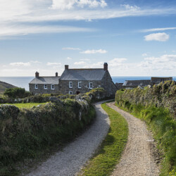 Farm in Cornwall, England