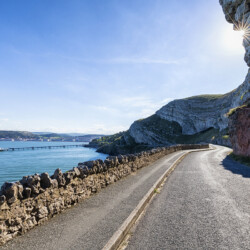 Marine Drive and Llandudno Pier, Conwy, Wales
