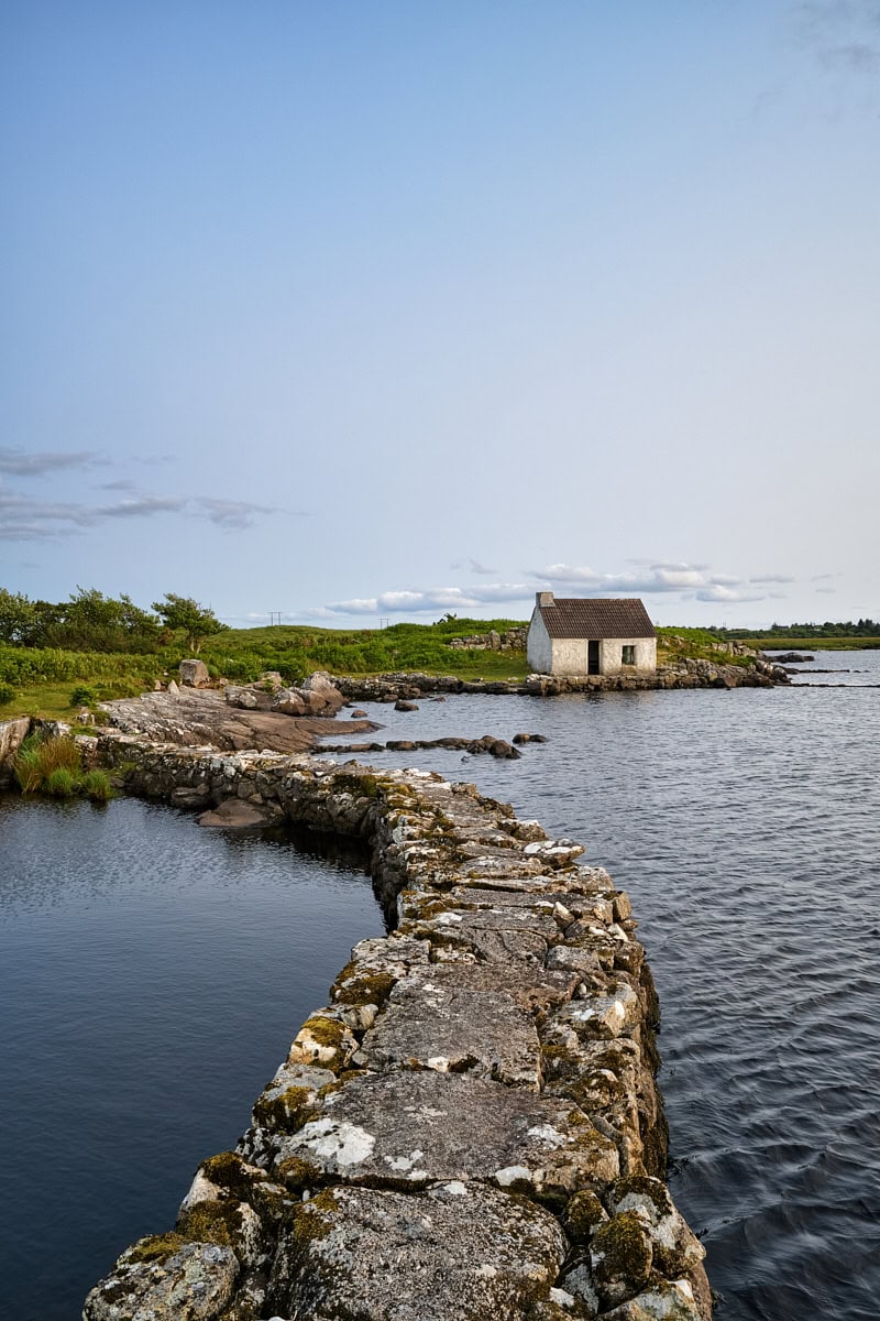 Fisherman's Hut in Connemara, Co. Galway, Ireland