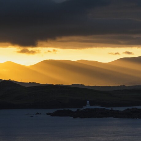 Cromwell Point Lighthouse Sonnenaufgang