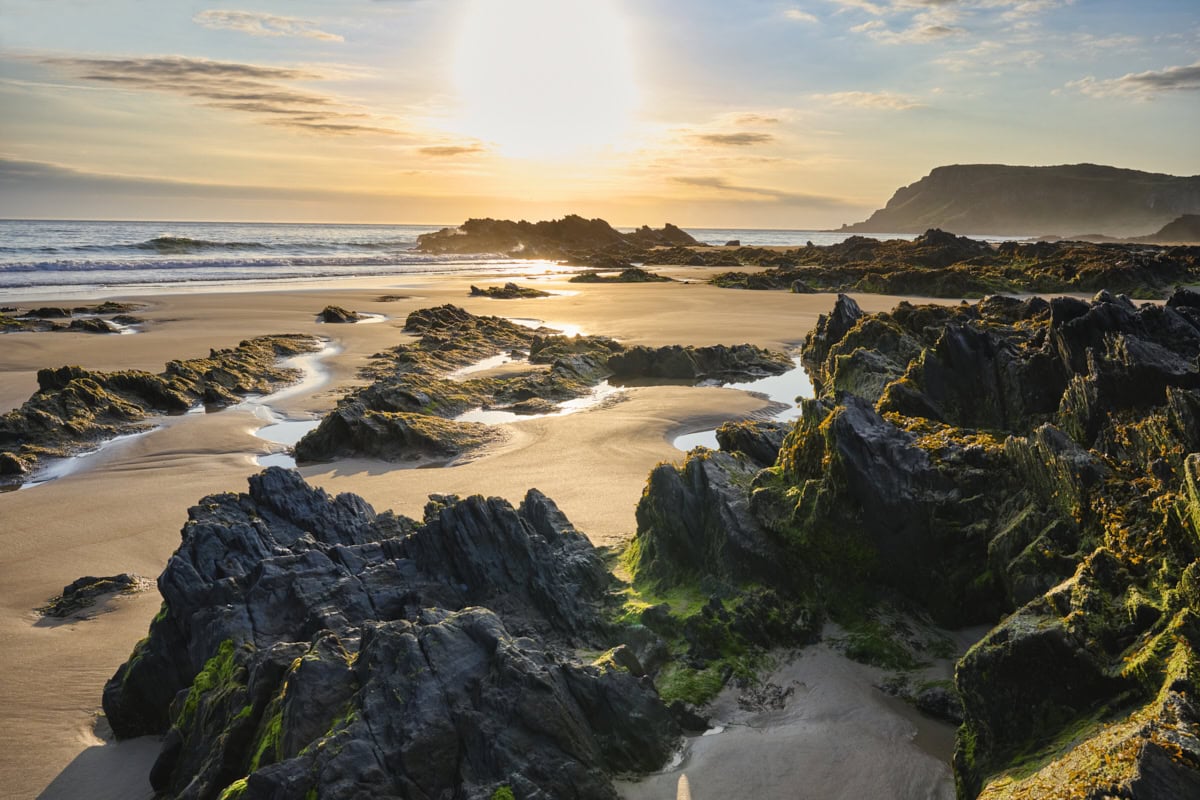Culdaff Beach on the Inishowen Peninsula, Co. Donegal, Ireland