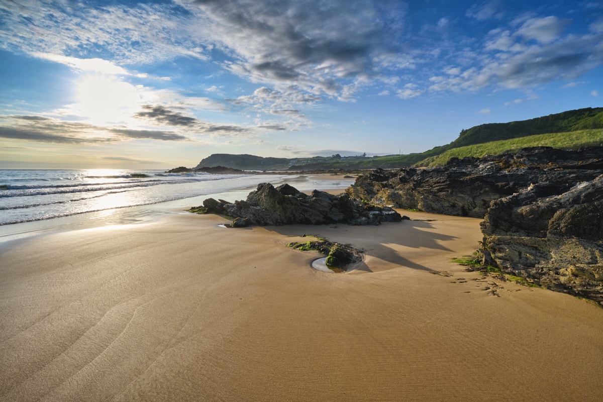 Culdaff Beach on the Inishowen Peninsula, Co. Donegal, Ireland
