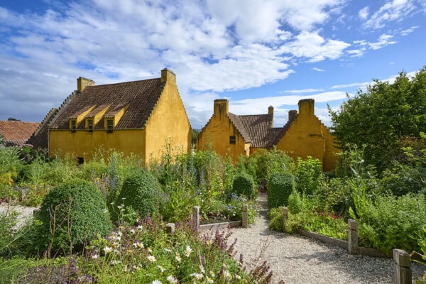 The Gardens at Culross Palace, Culross, Fife, Scotland