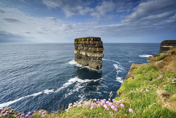 Seastack Dún Briste at Downpatrick Head, Co. Mayo, Ireland