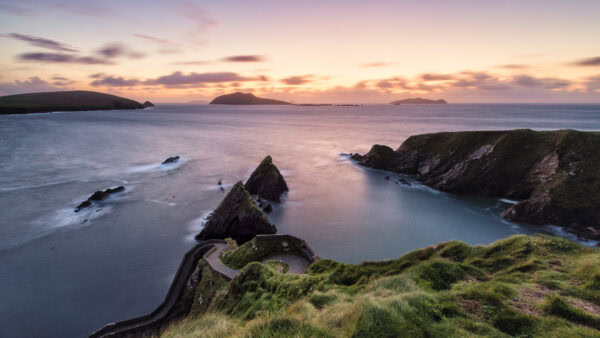 Dunquin Pier Sonnenuntergang