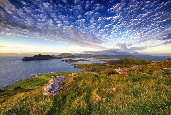 Geokaun Mountain on Valentia Island, Co. Kerry, Ireland