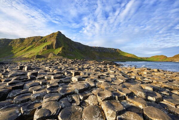 Giant's Causeway in County Antrim, Northern Ireland
