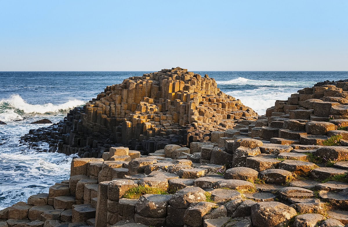 Giant's Causeway in County Antrim, Northern Ireland