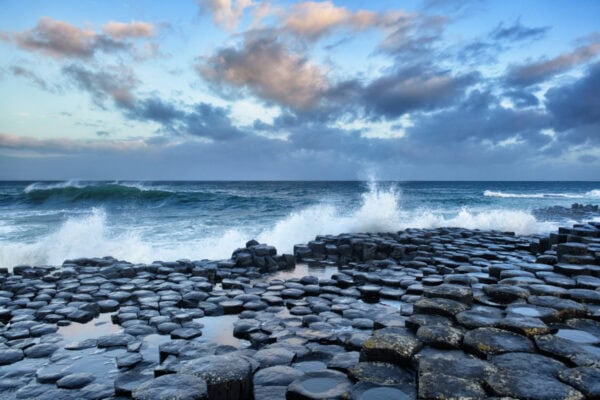 Giant's Causeway in County Antrim, Northern Ireland
