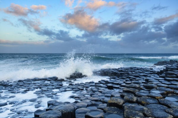 Giant's Causeway in County Antrim, Northern Ireland