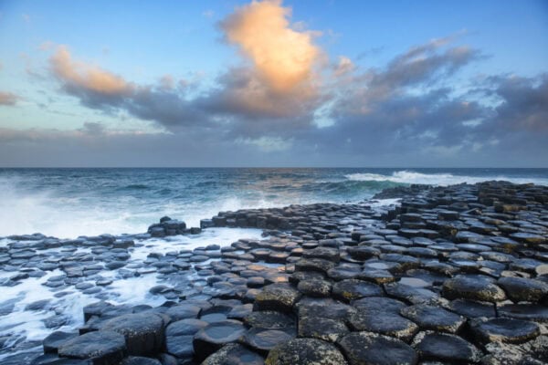 Giant's Causeway in County Antrim, Northern Ireland