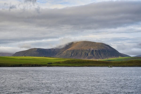 View across Hoy Sound, Orkney, Scotland