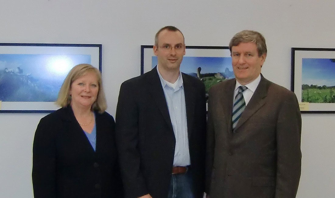 Greta Mulhall, Stefan Schnebelt and Dan Mulhall
