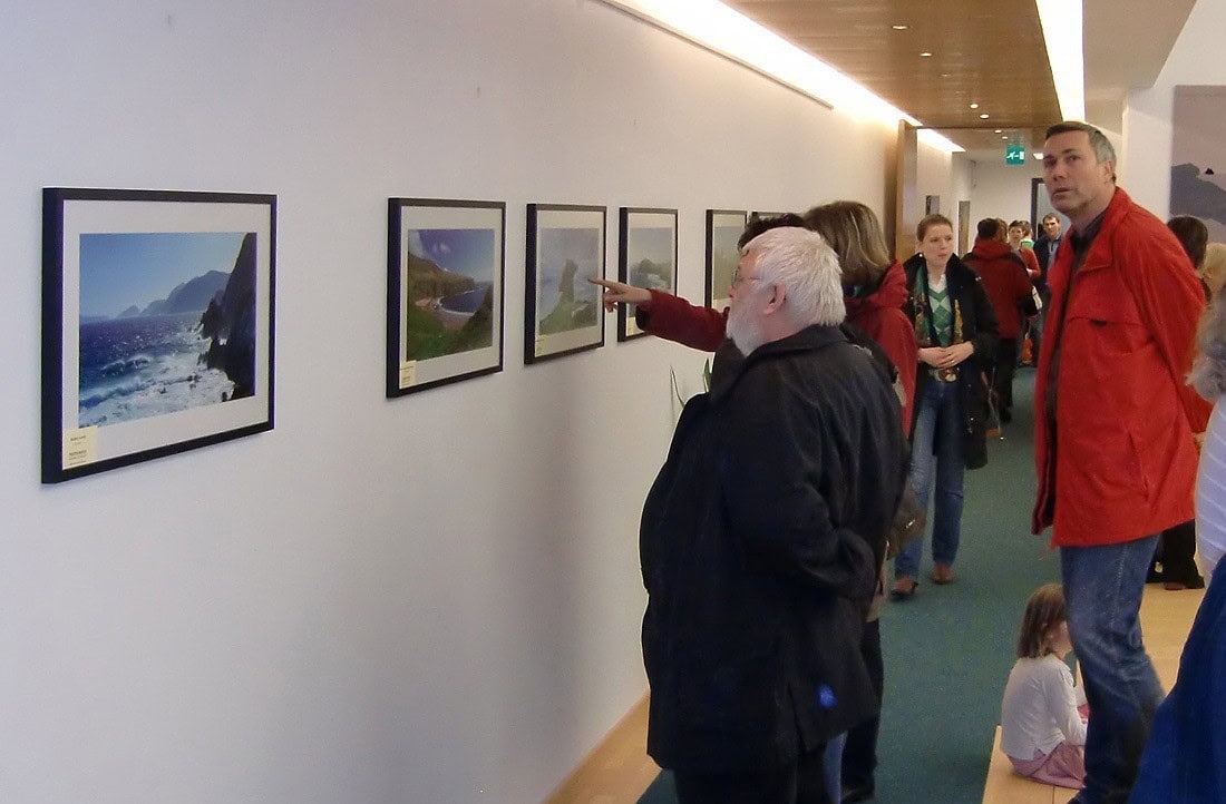 Fotoausstellung in der irischen Botschaft
