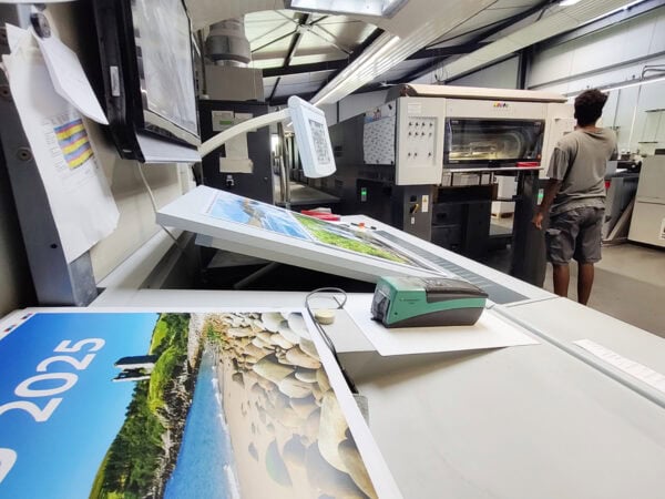 Ireland 2025 Calender gets printed