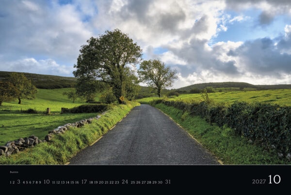 Irland Kalender 2027 - 10