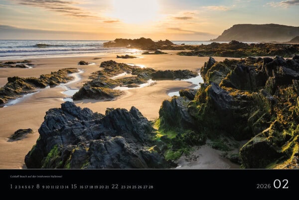 Irlandkalender 2026 - Februar