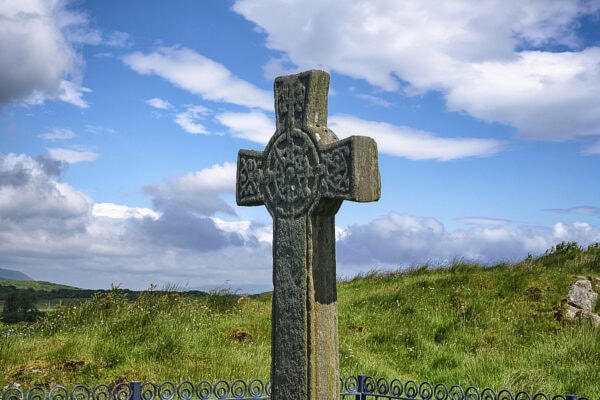 Kildalton Cross on the Isle of Islay, Inner Hebrides, Argyll, Scotland