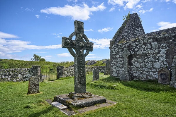 Kildalton Cross on the Isle of Islay, Inner Hebrides, Argyll, Scotland