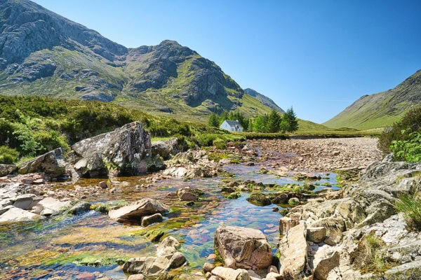 Lagangarbh Cottage in Glen Coe, Inverness-shire, Scotland