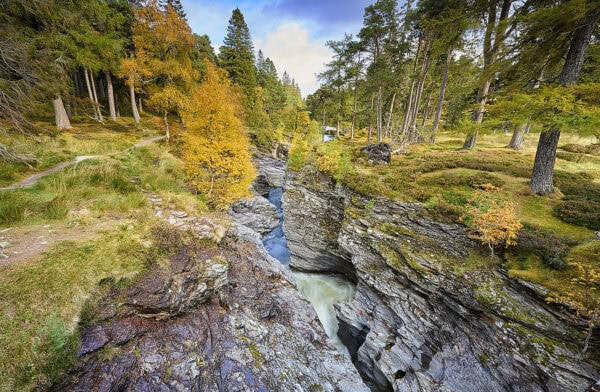 Linn of Dee near Braemar, Aberdeenshire, Scotland