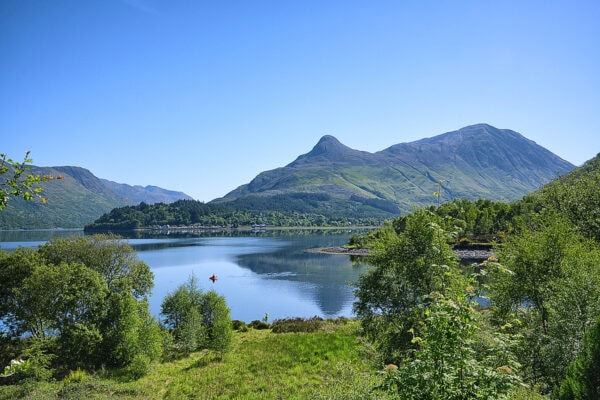 Loch Leven (Highlands) from the Ballachulish Peninsula, Inverness-shire, Scotland
