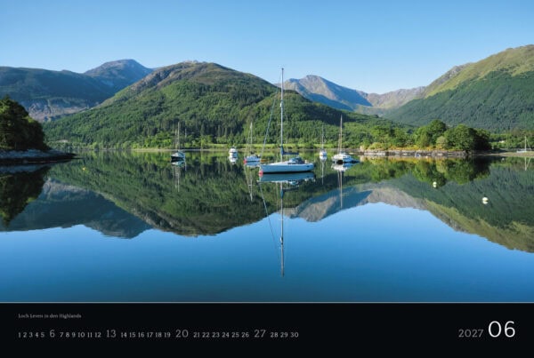 Schottland Kalender 2027 - 06