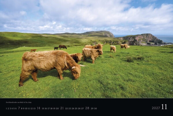Schottland Kalender 2027 - 11