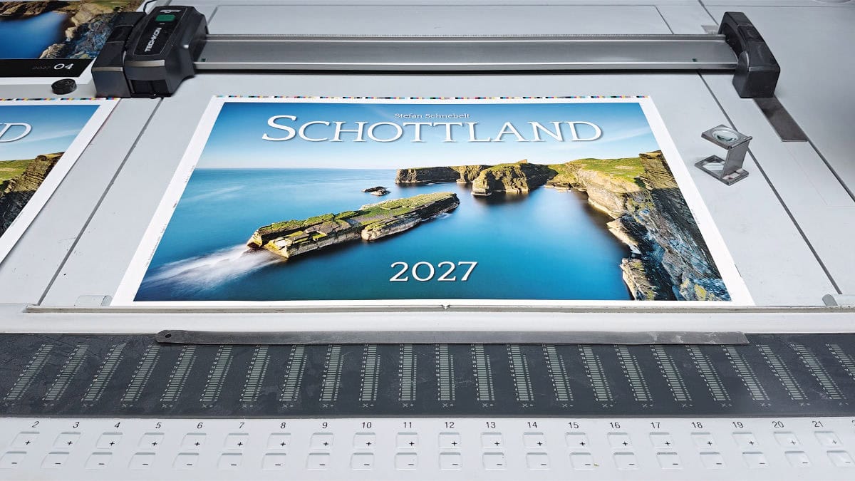 Titelbild des Schottland Kalenders