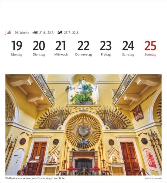 Schottland Sehnsuchtskalender 2027