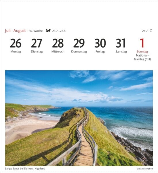 Schottland Sehnsuchtskalender 2027