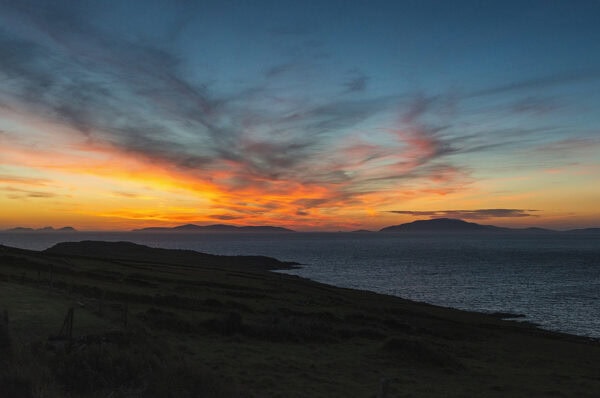 Sunset Valentia Island